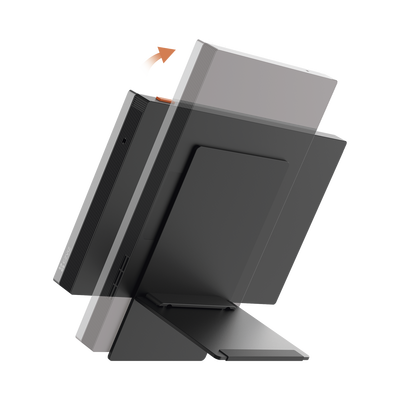 EZVIZ - Pantalla Inalámbrica / Con Batería Recargable 4600mAh / Wi-Fi / Ideal Para Escritorio o Pared  / Vista en Vivo de Cámaras EZVIZ / Compatible con Videoportero CS-HP7  para ver Cámara y Apertura Remota  / Audio de Dos Vías