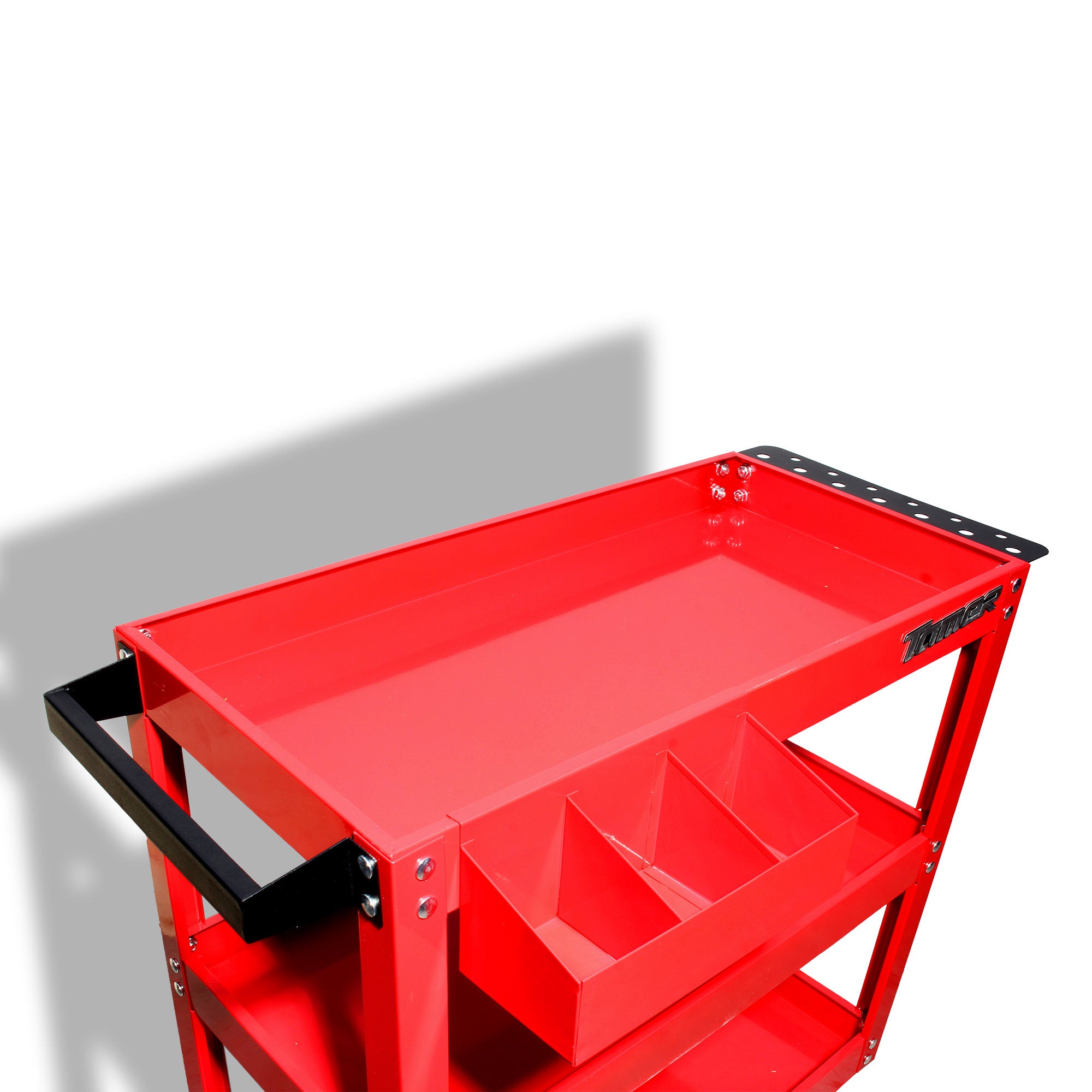 Carrito de servicio con 3 charolas