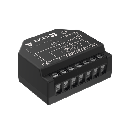 EZVIZ - Relevador Wi-Fi  Inteligente / 2 Salidas Para 2 Apagadores / Ideal Para Control de Iluminación / Control Remoto / Horarios Personalizados / Registro de Consumo / 110-240VCA