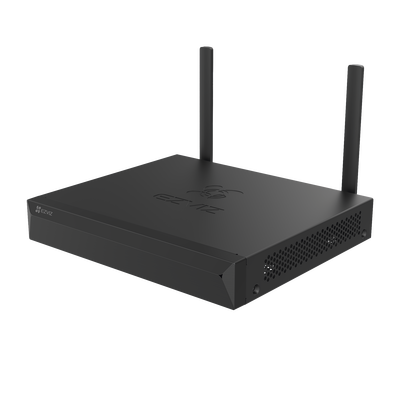 EZVIZ - NVR Inalámbrico (WiFi) de 8 Canales IP / Admite Cámaras hasta 5 Megapixel (3K) / Salidas HDMI y VGA  / H.265 / Almacenamiento Expandible hasta 8 TB