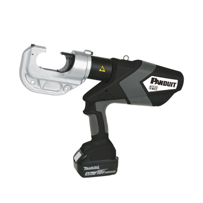 PANDUIT - Ponchadora (Crimpadora) Hidráulica de 12 Toneladas, opera a Batería. Con Conectividad Bluetooth y Estuche Portátil