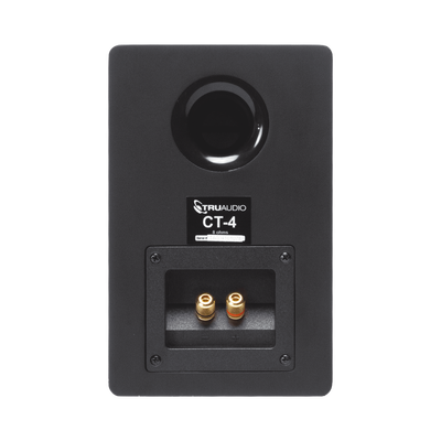 TRUAUDIO - Altavoz de Estantería | Woofer  de 4'' | Tweeter de 1 | Acabado negro mate | 40 watts | 8ohms