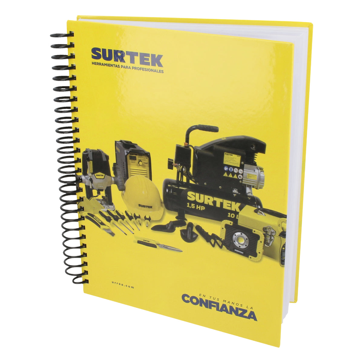Surtek - Cuaderno past dura 17.5cmx23cm