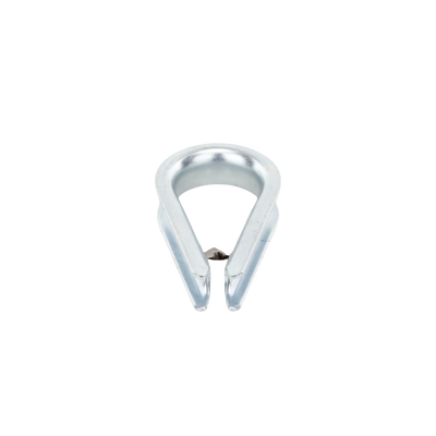 SURTEK - Guardacabos/cuello 1/4" acero con electro galvanizado.