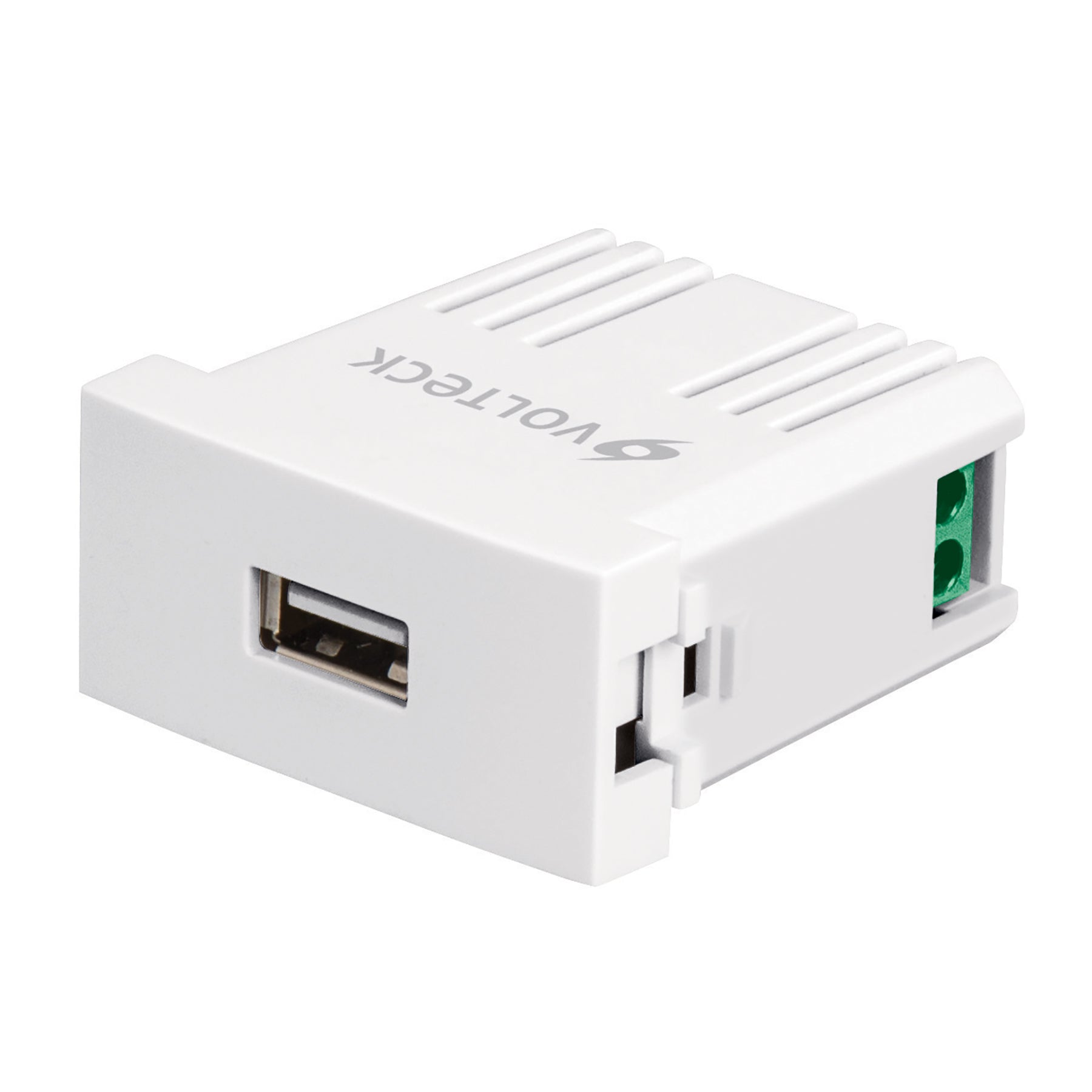 Cargador USB a la pared, 2.1A, linea Oslo, color blanco
