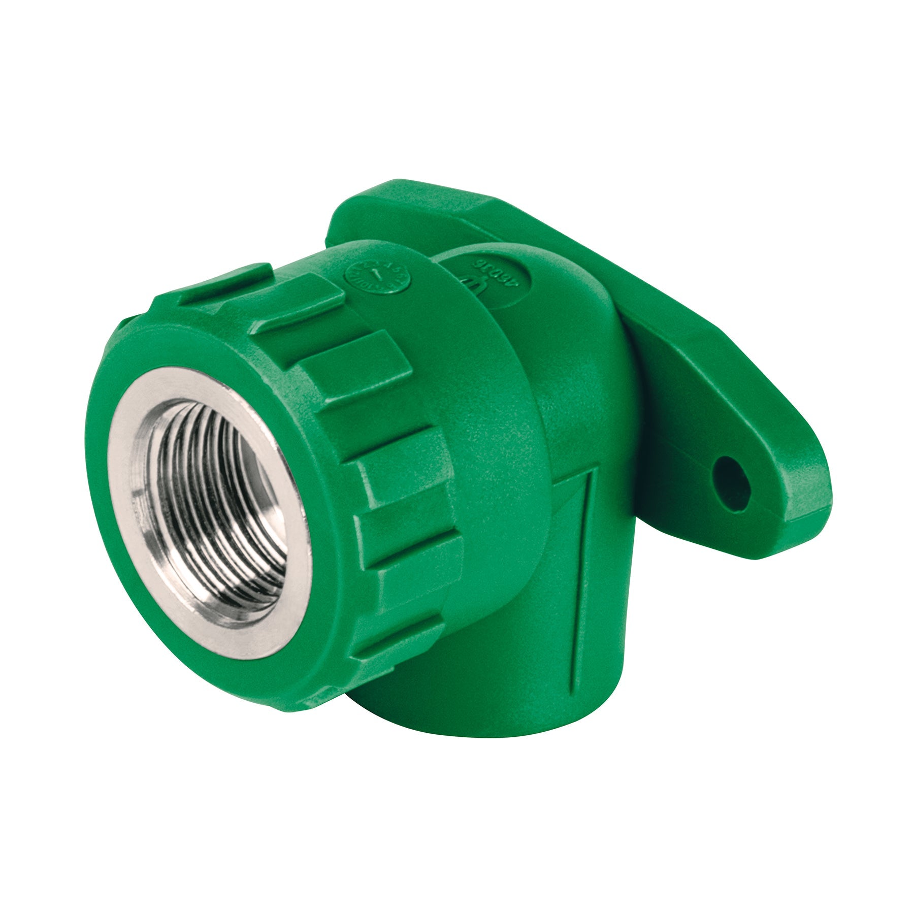Codo oreja 90 PPR, 1/2', hembra con inserto metalico, Foset