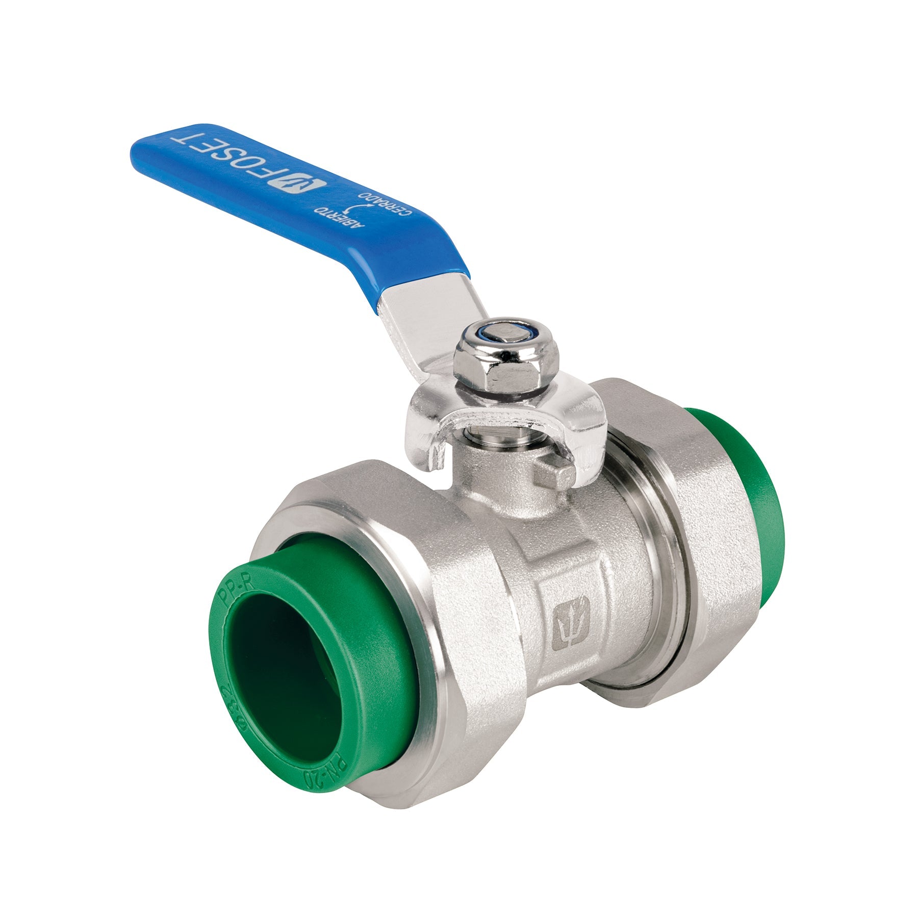 Valvula de esfera desmontable PPR, 1' (32mm), FOSET