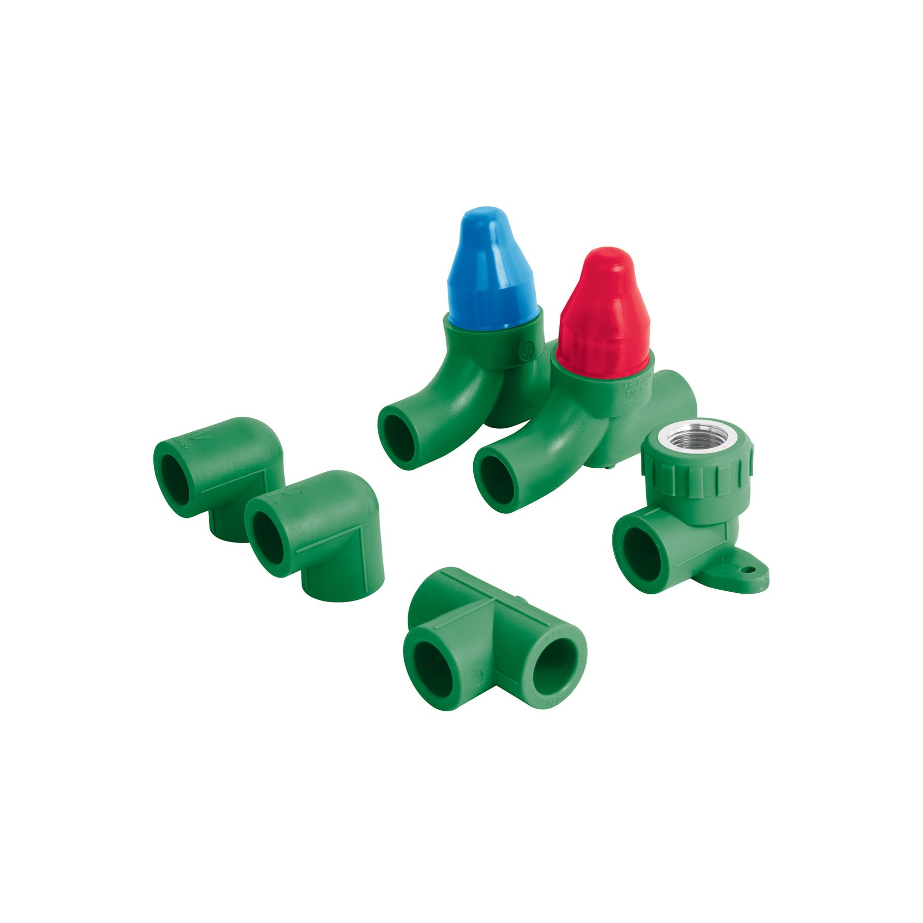 KIT PPR para instalacion regadera, sin manerales, Foset