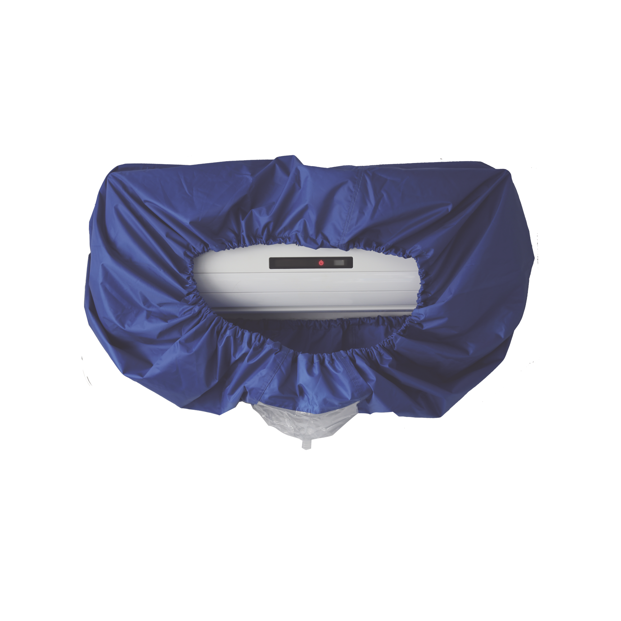 EPCOM - Cubierta Protectora CV2M para Aire Acondicionado / Material PU Impermeable / Salida de Agua Externa / Función Antipolvo / Correa Elástica de Seguridad / Circunferencia 3.2 m / Peso 0.57 kg