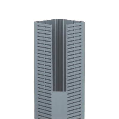 PANDUIT - Canaleta para Cable en Esquina, 5.33" x 4.58", 6 Pies, Color Gris