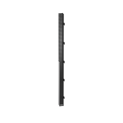 PANDUIT - Organizador Vertical IN-Cabinet, Sencillo (Solo Frontal), Para Uso Con Gabinetes Panduit, 40 UR, 4.2 in de Ancho, Color Negro