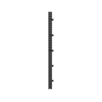 PANDUIT - Organizador Vertical IN-Cabinet, Sencillo (Solo Frontal), Para Uso Con Gabinetes Panduit, 40 UR, 4.2 in de Ancho, Color Negro