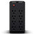 CYBERPOWER - UPS Cyberpower Torre con Ahorro Energía 550VA/275W Reg Automática(AVR) 8 × NEMA 5-15R 4