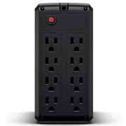 CYBERPOWER - UPS Cyberpower Torre con Ahorro Energía 550VA/275W Reg Automática(AVR) 8 × NEMA 5-15R 4