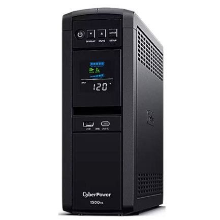 CYBERPOWER - UPS  Cyberpower 1500VA/1000W Onda senoidal compatible con fuentes PFC Activas
