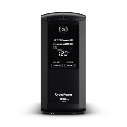 CYBERPOWER - UPS Cyberpower 850VA 510W LCD Regulador de Voltaje 9 Cont
