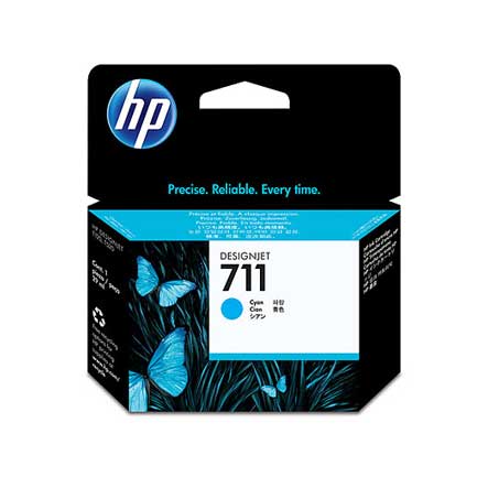 HEWLETT PACKARD - Tinta HP DesignJet HP 711 29ml Color Cian