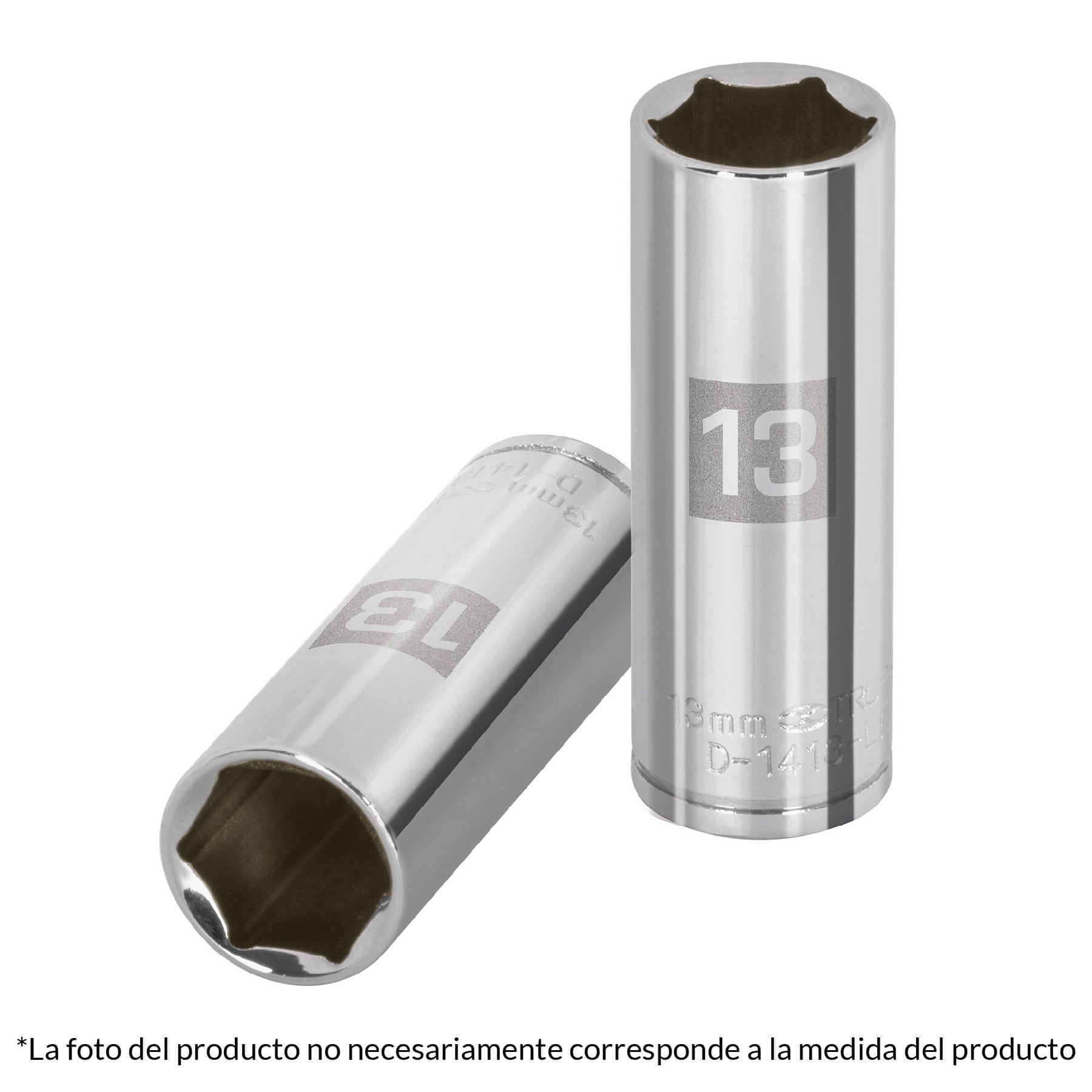 Dado largo de 5 mm, 6 puntas, cuadro 1/4', Truper
