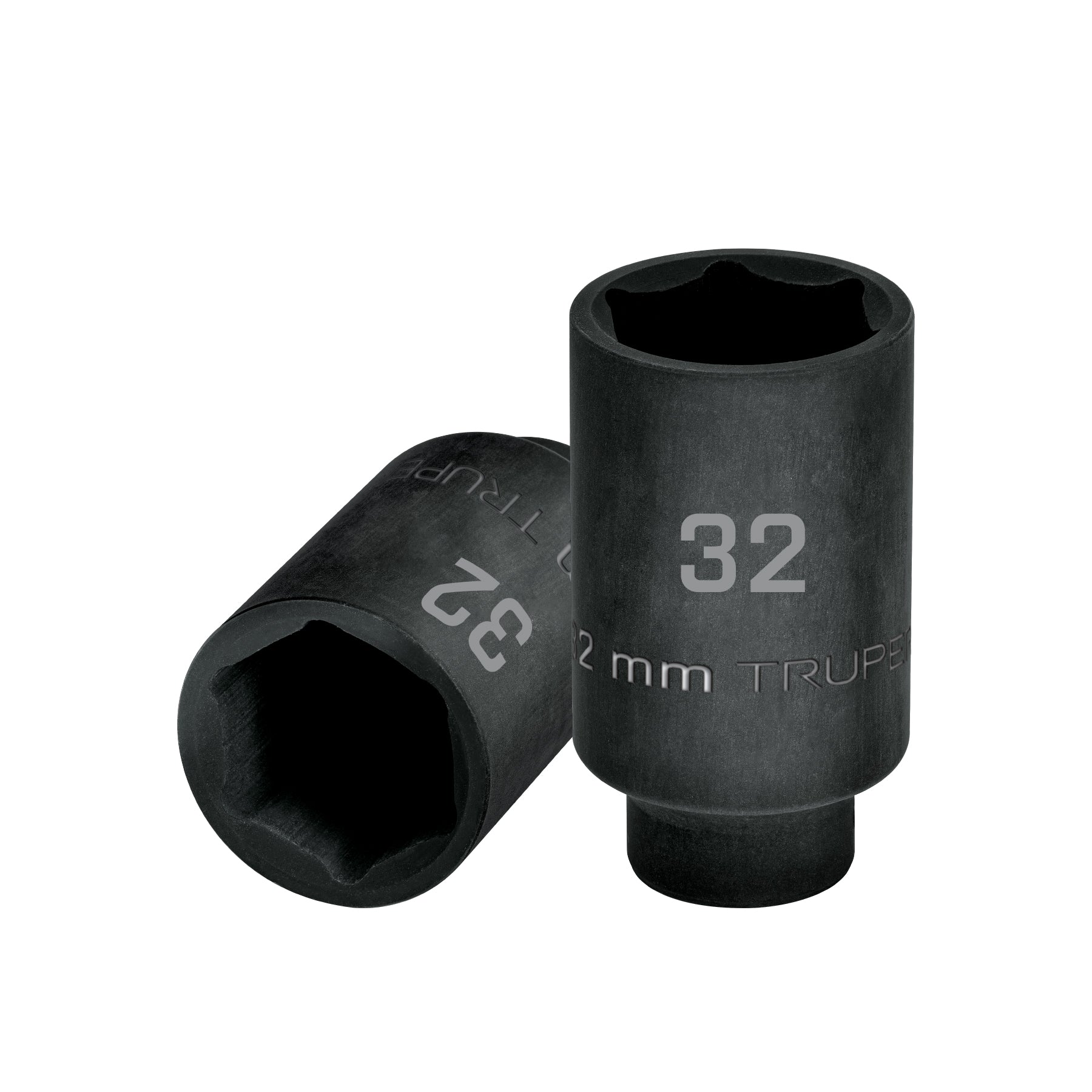 Dado largo impacto de 34 mm, 6 puntas, cuadro 1/2', Truper