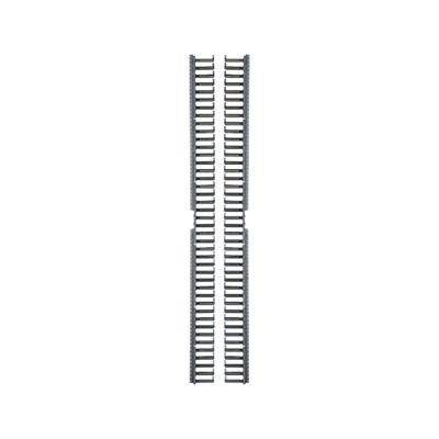 PANDUIT - Kit de Soportes para Administración de Cable, Para Gabinetes Net-Verse de 800mm y 45UR, Color Negro