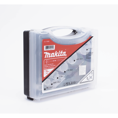 MAKITA - Kit Broca Sierra (5/8" - 2"), 6 Piezas