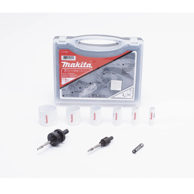 MAKITA - Kit Broca Sierra (5/8" - 2"), 6 Piezas