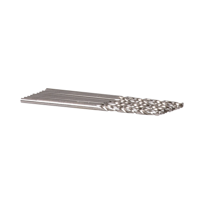 MAKITA -  Broca para metal de 3/16” acero alta velocidad, paquete con 10 piezas.