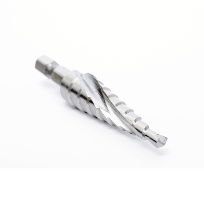 MAKITA - Broca escalonada espiral de hss 4-12 mm, zanco de 1/4" hexagonal, blister con una pieza.