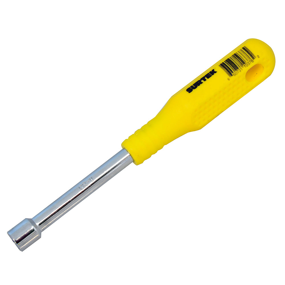 Surtek - Destornillador amarillo de caja en pulgadas 3/8 in