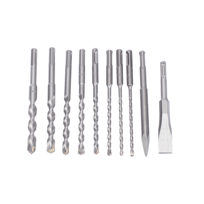 MAKITA -  Juego con 10 piezas de brocas y cinceles SDS PLUS