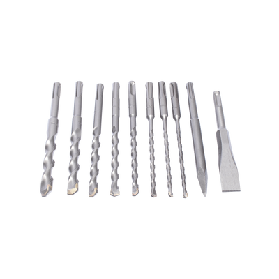 MAKITA -  Juego con 10 piezas de brocas y cinceles SDS PLUS