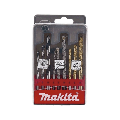 MAKITA -  Juego con 9 piezas de brocas