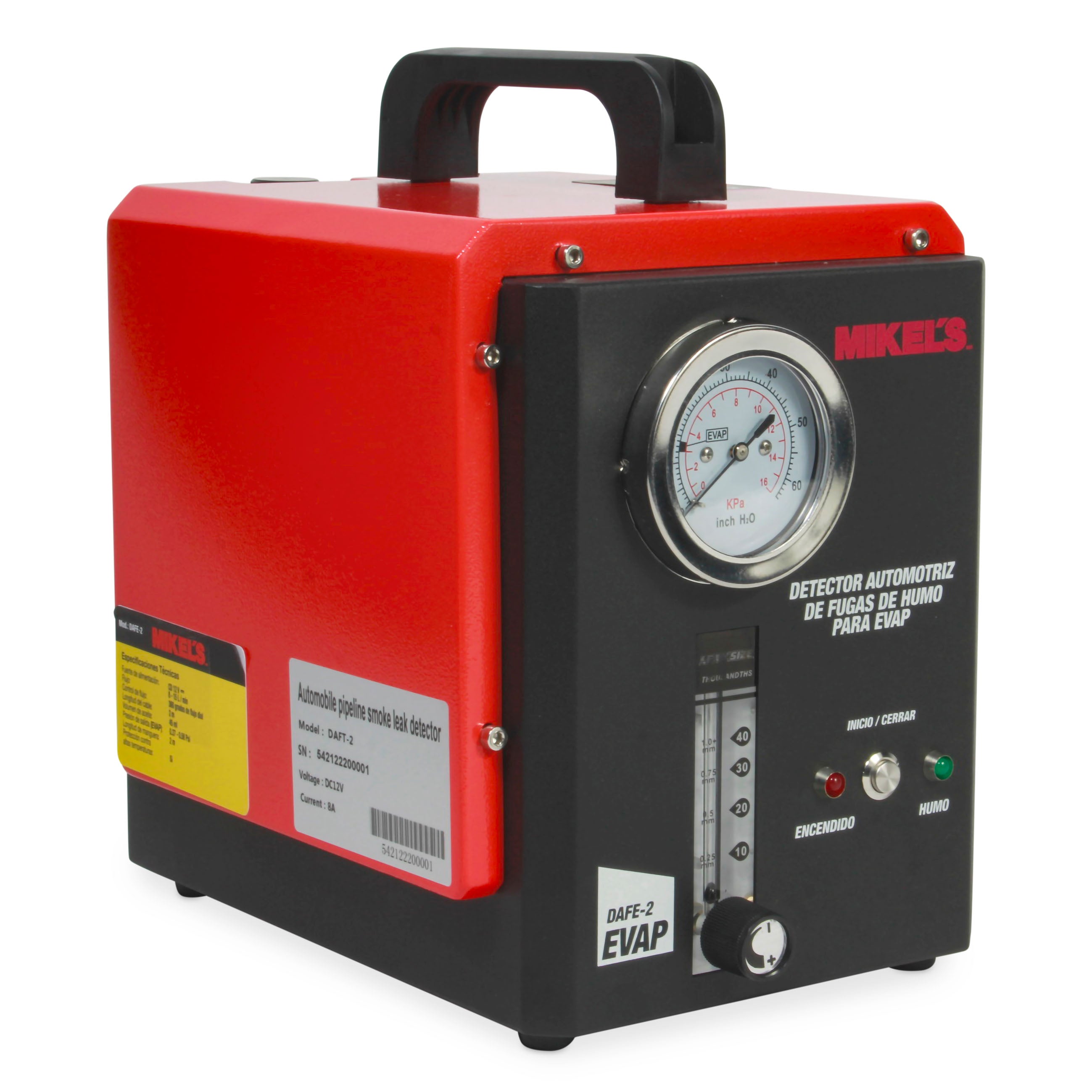 Kit detector automotriz de fugas de humo evap