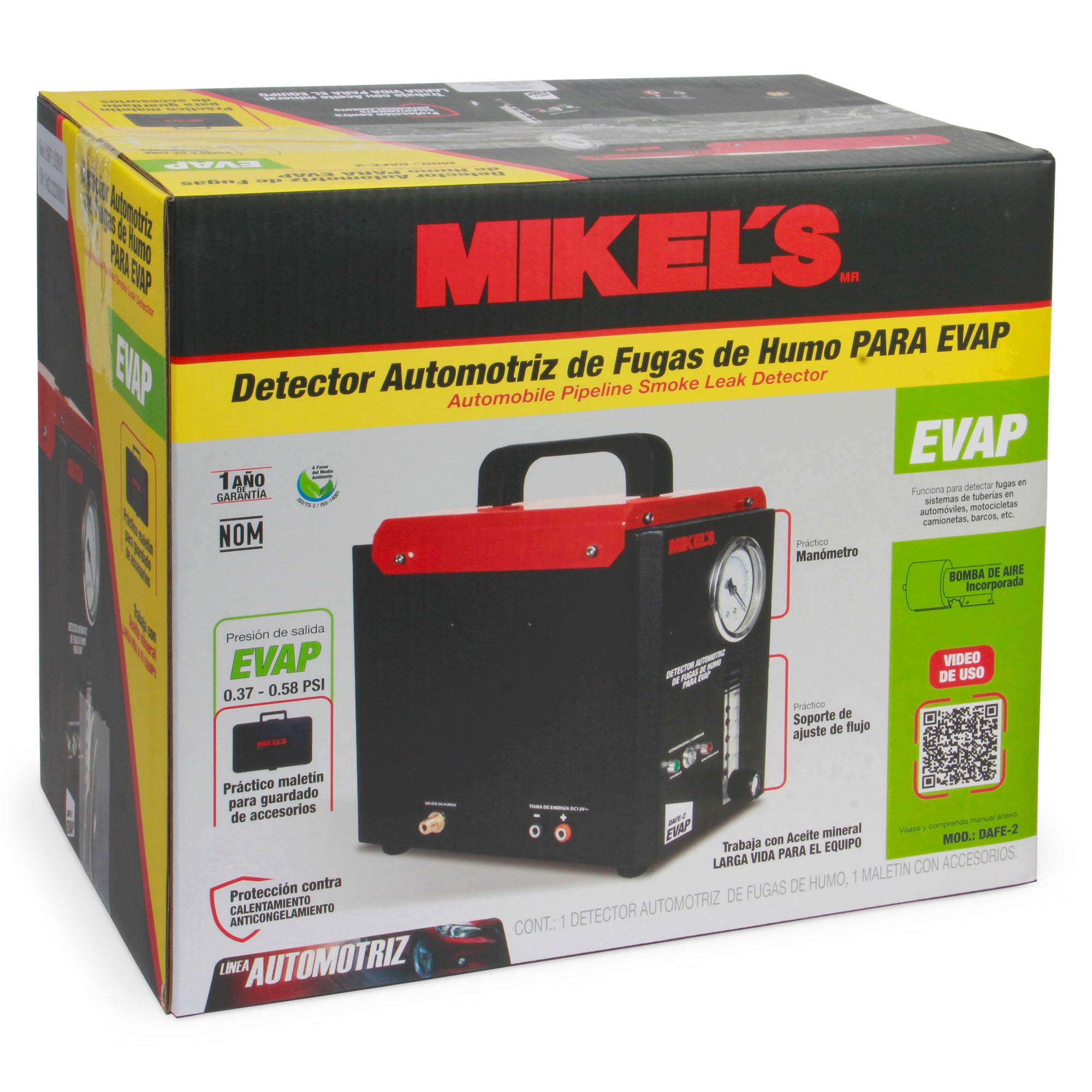 Kit detector automotriz de fugas de humo evap