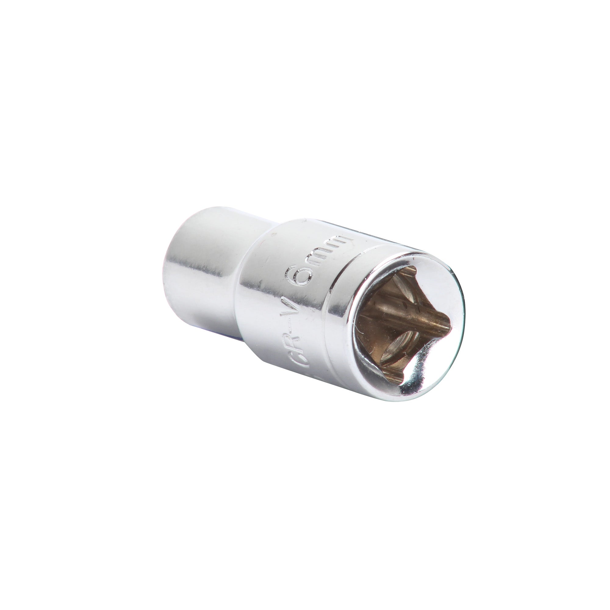 Dado corto 1/4” Milimétrico 6 mm 6 puntas