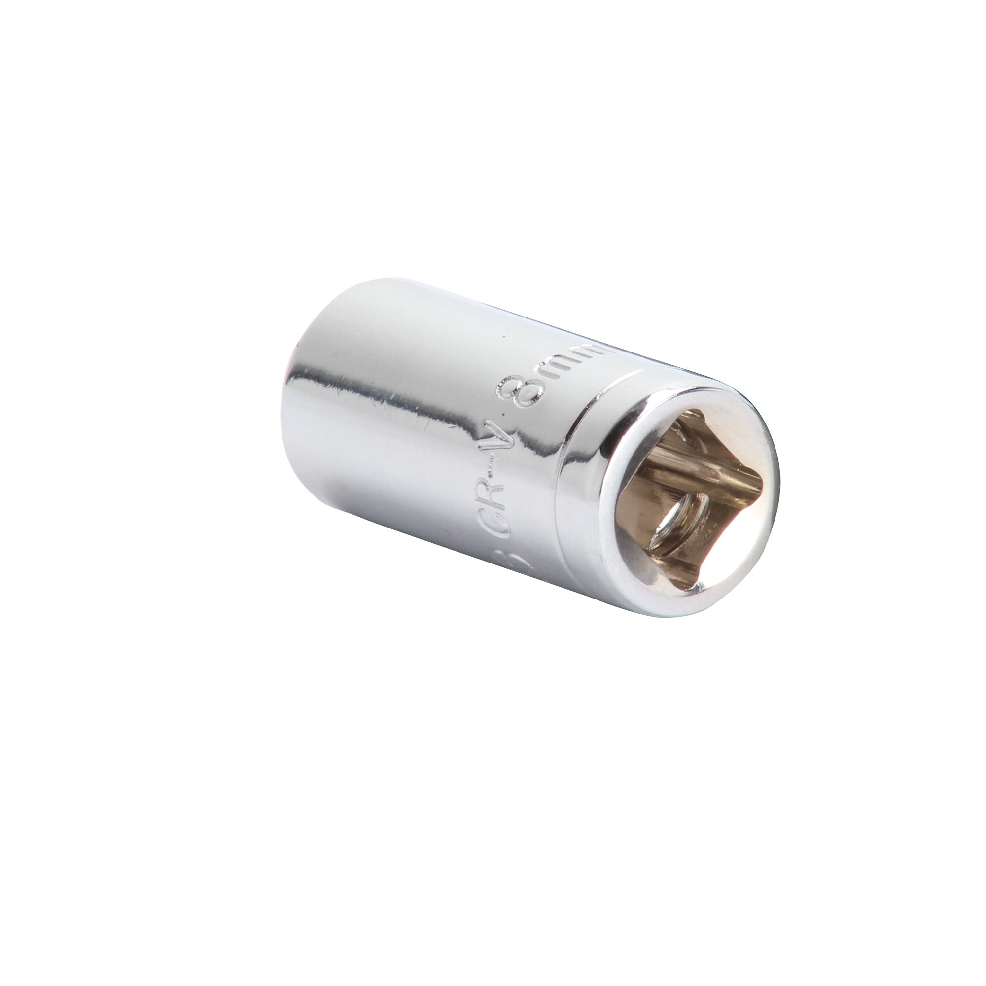 Dado corto 1/4” Milimétrico 8 mm 6 puntas