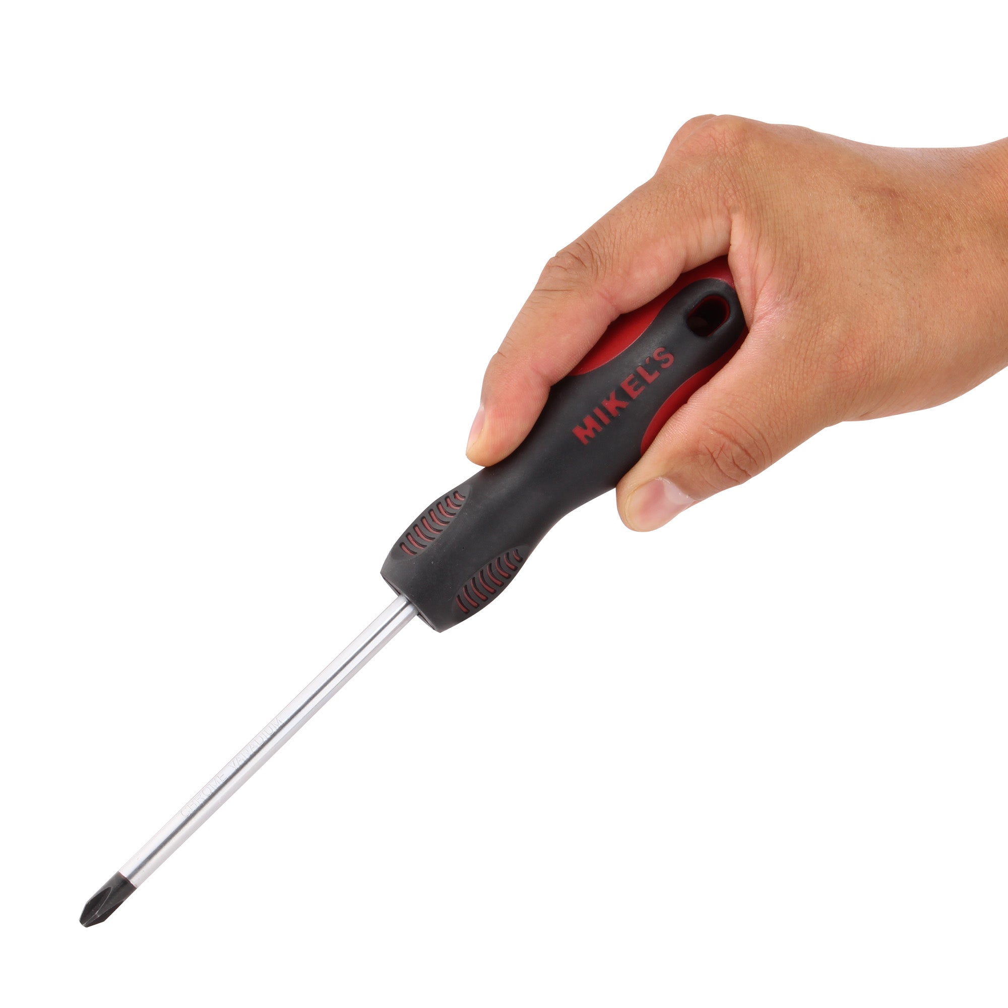 Desarmador de cruz 1/4” x 4” cromo vanadio magnetizado