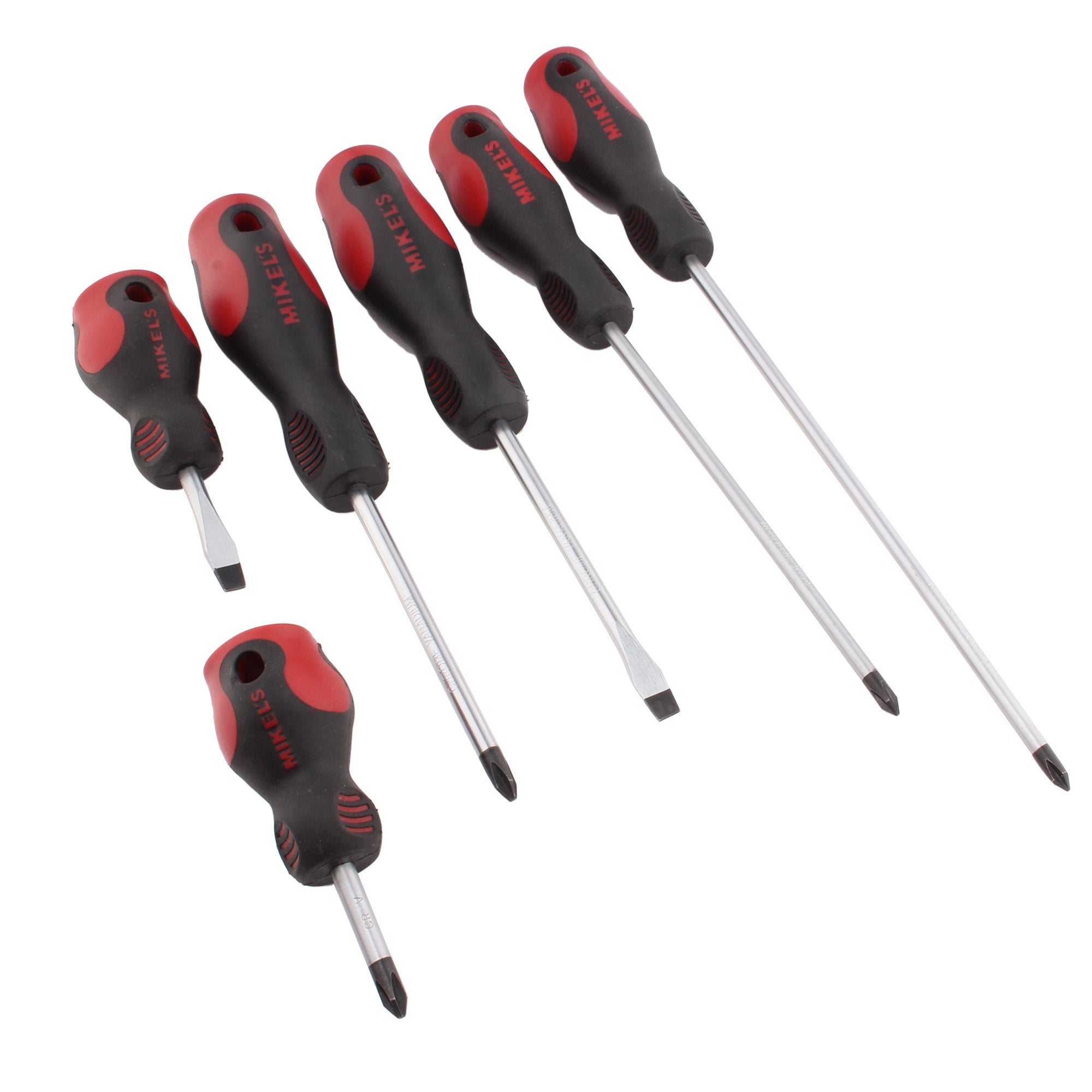 Desarmador de cruz 1/4” x 6” cromo vanadio magnetizado