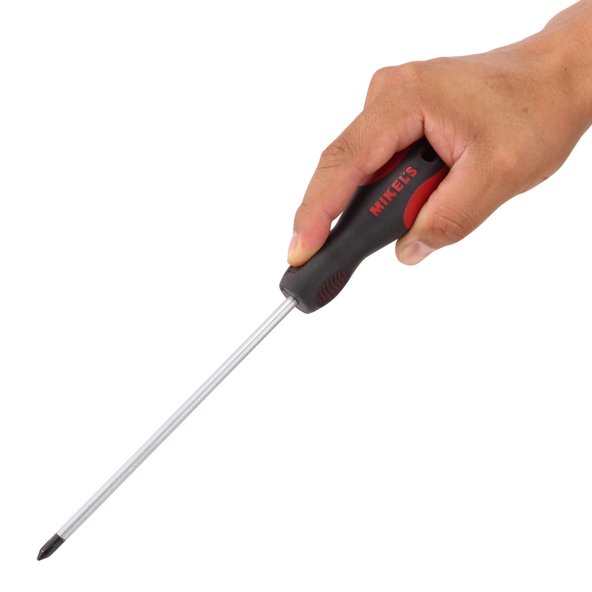 Desarmador de cruz 3/16” x 6” cromo vanadio magnetizado