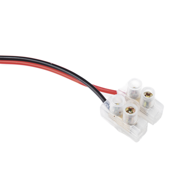 EPCOM POWERLINE - Cable de Alimentación con Conector Macho a Bloque de Terminal Atornillable / Calibre 18 AWG / Longitud 28.5 cm (11.22 Pulgadas) / Ideal para Alimentación de Cámaras