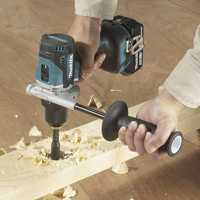 MAKITA - Taladro Atornillador BL 18 V 5 Ah LXT 130 Nm 2 Velocidades (0-550 0-2100 rpm). Incluye 2 Baterías de 18 V, Cargador rápido, 2 Puntas doble y Maletín Makpac.