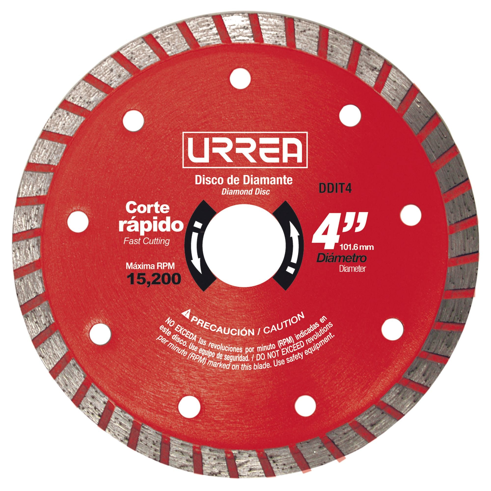 Urrea - Disco diaman turb 4 in