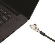 DELL - Candado Dell Slim N17 2.0 Keyed Laptop Lock for Wedge-Shaped Slots