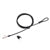 DELL - Candado Dell Slim N17 2.0 Keyed Laptop Lock for Wedge-Shaped Slots
