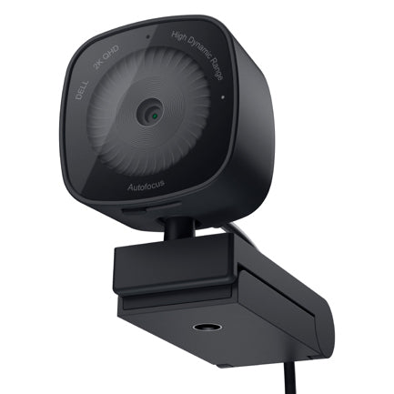 DELL - Webcam Dell WB3023 Cámara Web 2K QHD 2560 x 1440 USB 2.0 Negro