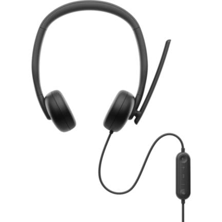 DELL - Audífonos Dell Pro Estéreo Diadema Alámbricos 2.0m Biauricular USB Windows MacOs Negro