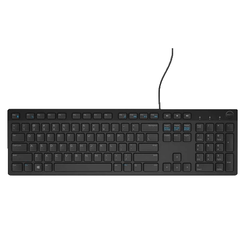 DELL - Teclado USB Alámbrico Dell KB216-BK-LTN Español
