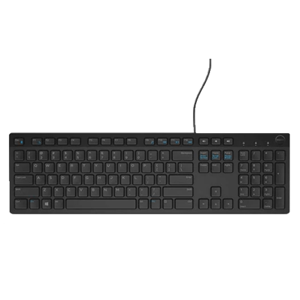 DELL - Teclado USB Alámbrico Dell KB216-BK-LTN Español