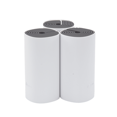 TP-LINK - Kit de Router inalámbrico mesh Deco E4 para Hogar / Doble banda AC 1200  / 2 puertos 10/100 Mbps / Compatible con amazon alexa.