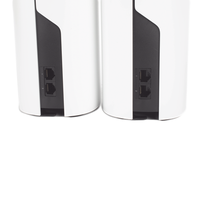 TP-LINK - KIT 2 Routers Inalámbricos MESH Interior para Hogar / Doble Banda Wi-Fi 5 AC1200 Mbps / 2 Puerto Gigabit WAN/LAN / 2 Antenas Internas / Administración Mediante la App Deco (iOS, Android)